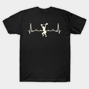 Heartbeat Bodybuilding T-Shirt